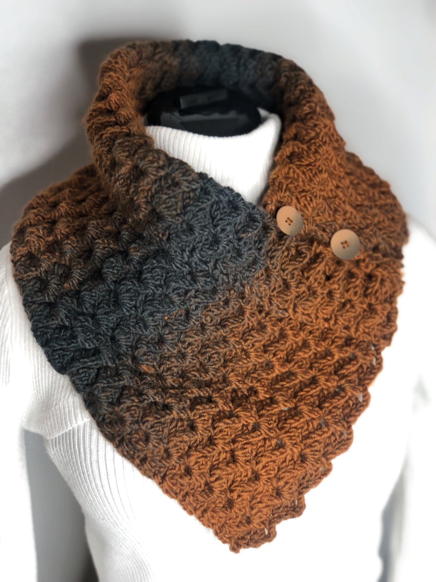 Brown Infiphany Scarf