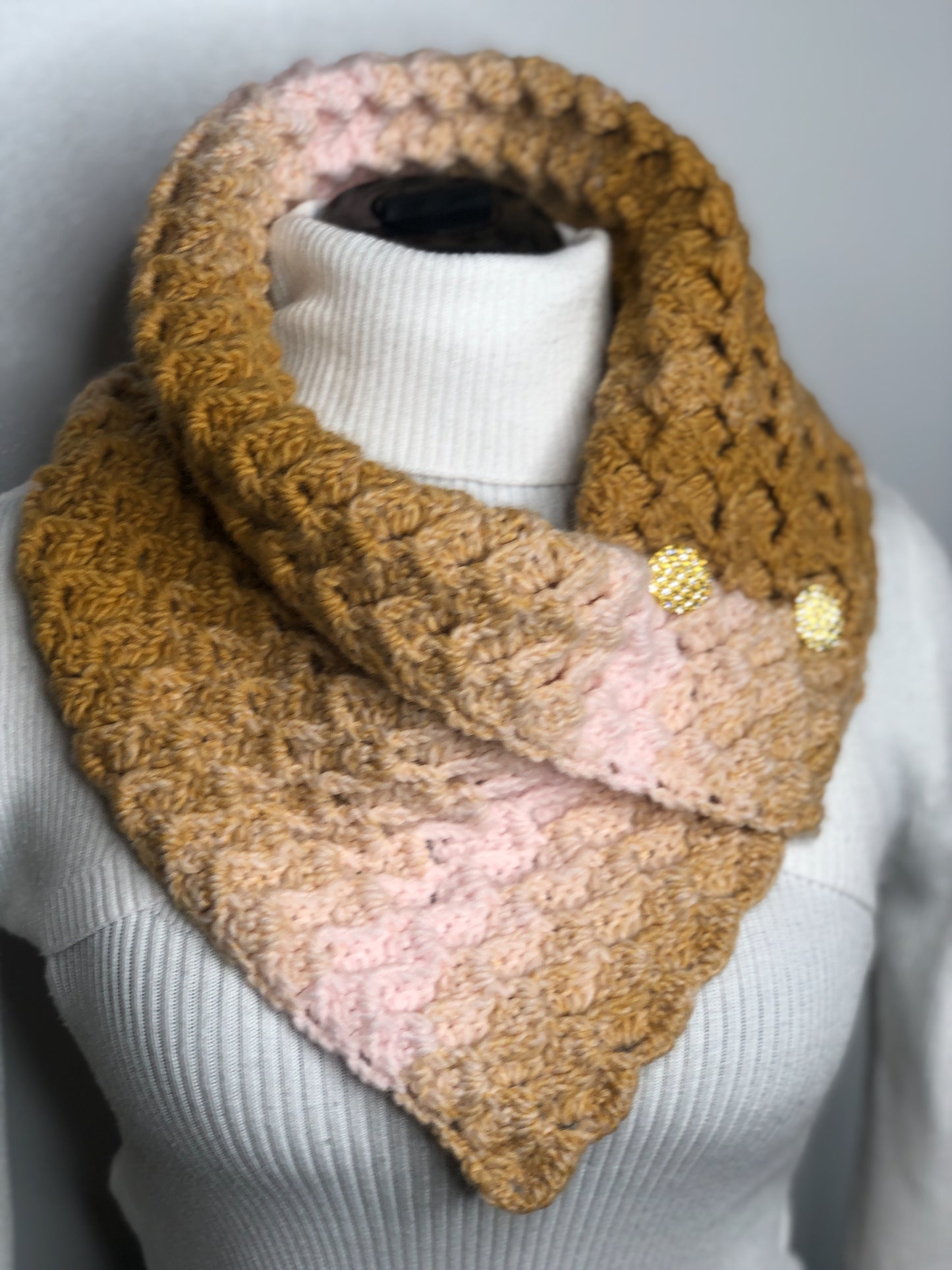 Cream Infiphany Scarf